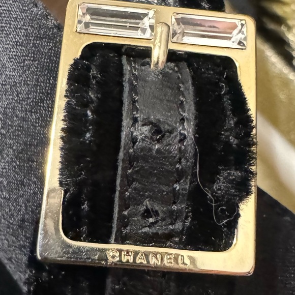 Chanel black Mary Jane style pumps - AUTHENTIC -size 39 European / 8 1/2 US - Picture 16 of 16